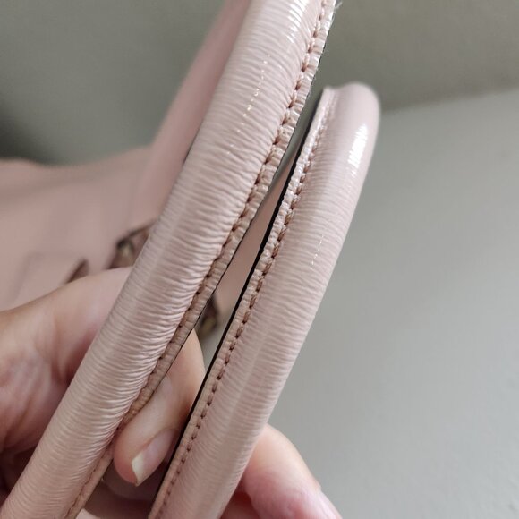 Kate Spade NY Beacon Court Pink Faux Leather Shoulder Bag Purse - Picture 8 of 16